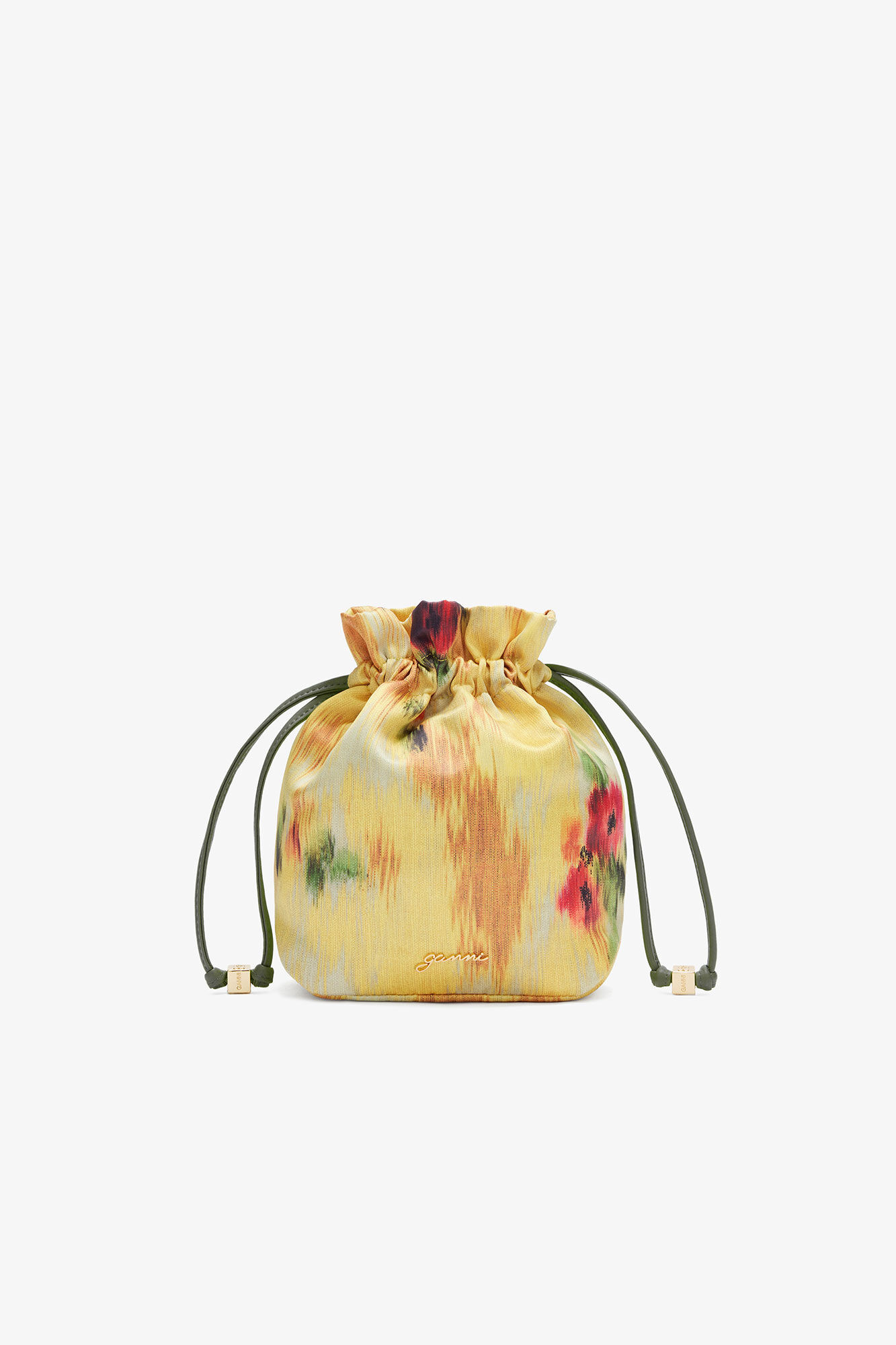 Pouch in Printed Taffeta | Ganni