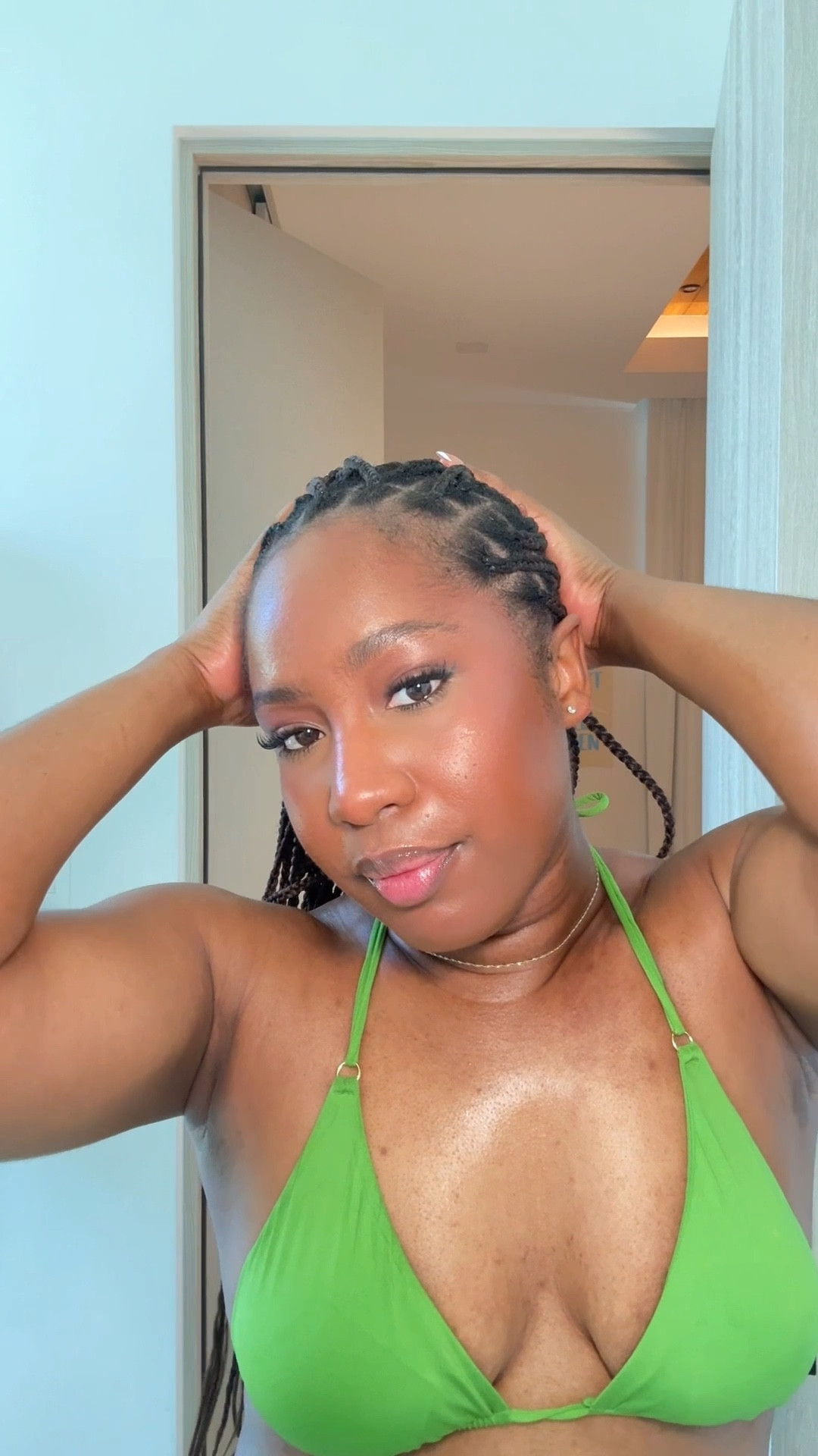 Glowy vacation makeup routine. Beach makeup! 

#LTKBeauty #LTKgrwm #LTKTravel