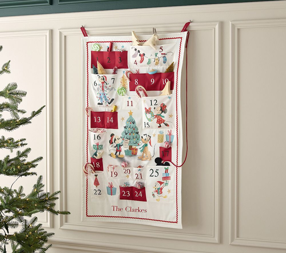 Disney Mickey Mouse and Friends Christmas Advent Calendar | Pottery Barn Kids