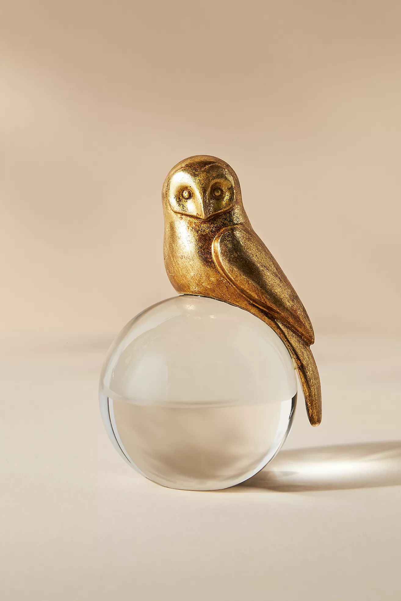 Charlotte Woodland Crystal Ball Decorative Object | Anthropologie (US)