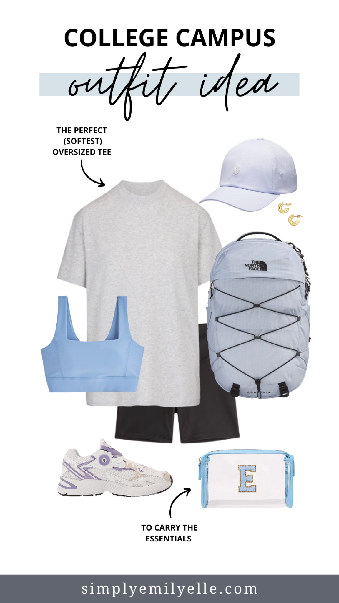 College outfit ideas, college outfit idea, what to wear to class, college campus outfit idea, college outfit inspo, casual college outfit, comfy college outfit, college backpack, school backpack, back to school outfits, back to school outfit ideas

#LTKBacktoSchool #LTKSeasonal #LTKstyletip