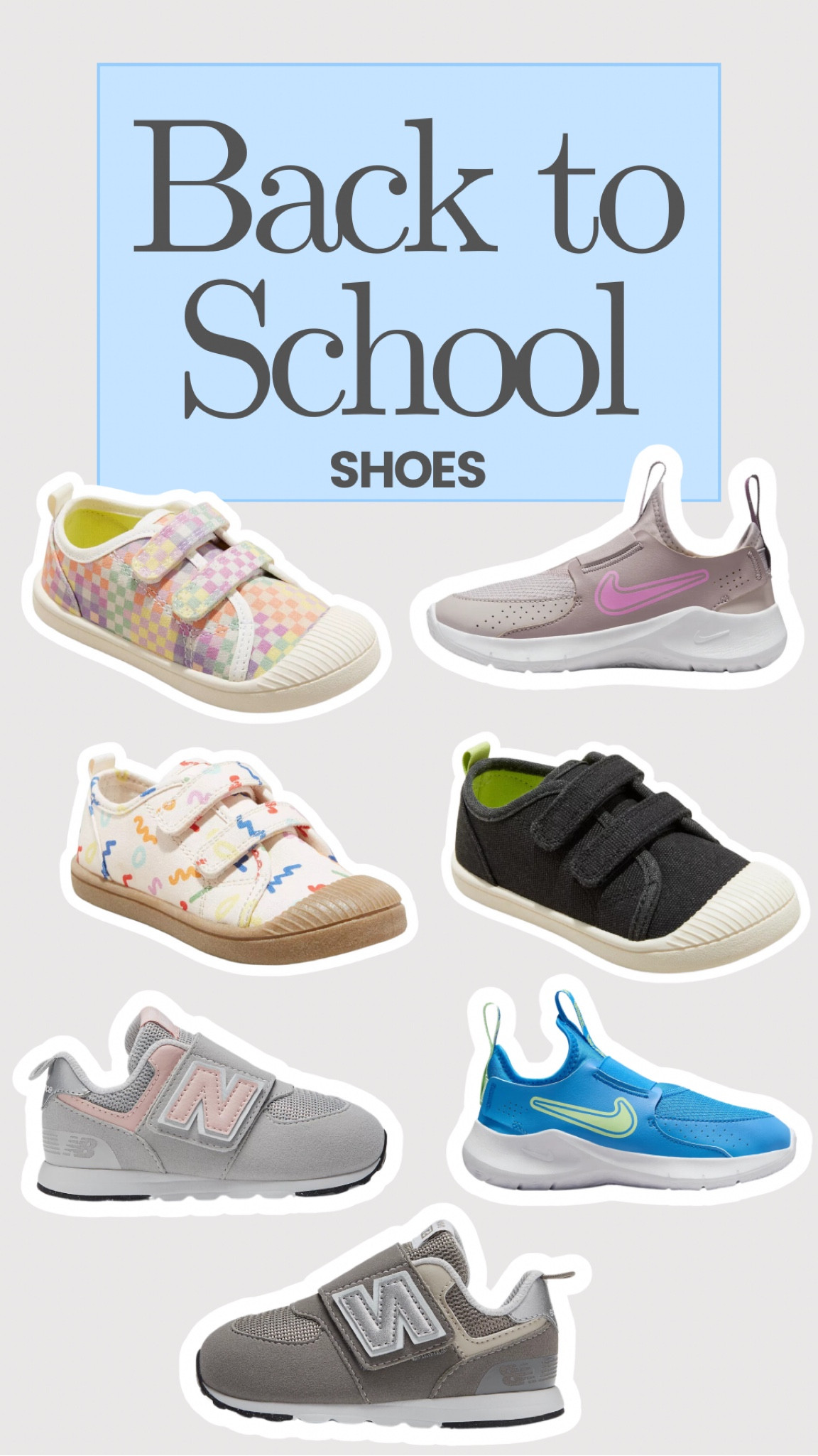 Shoes we love for little kids for back to school. These are easy to wear independently and don’t have laces. Making it easy for the kids to wear and no need to worry about laces opening as they run around in school. 

#LTKActive #LTKBacktoSchool #LTKKids