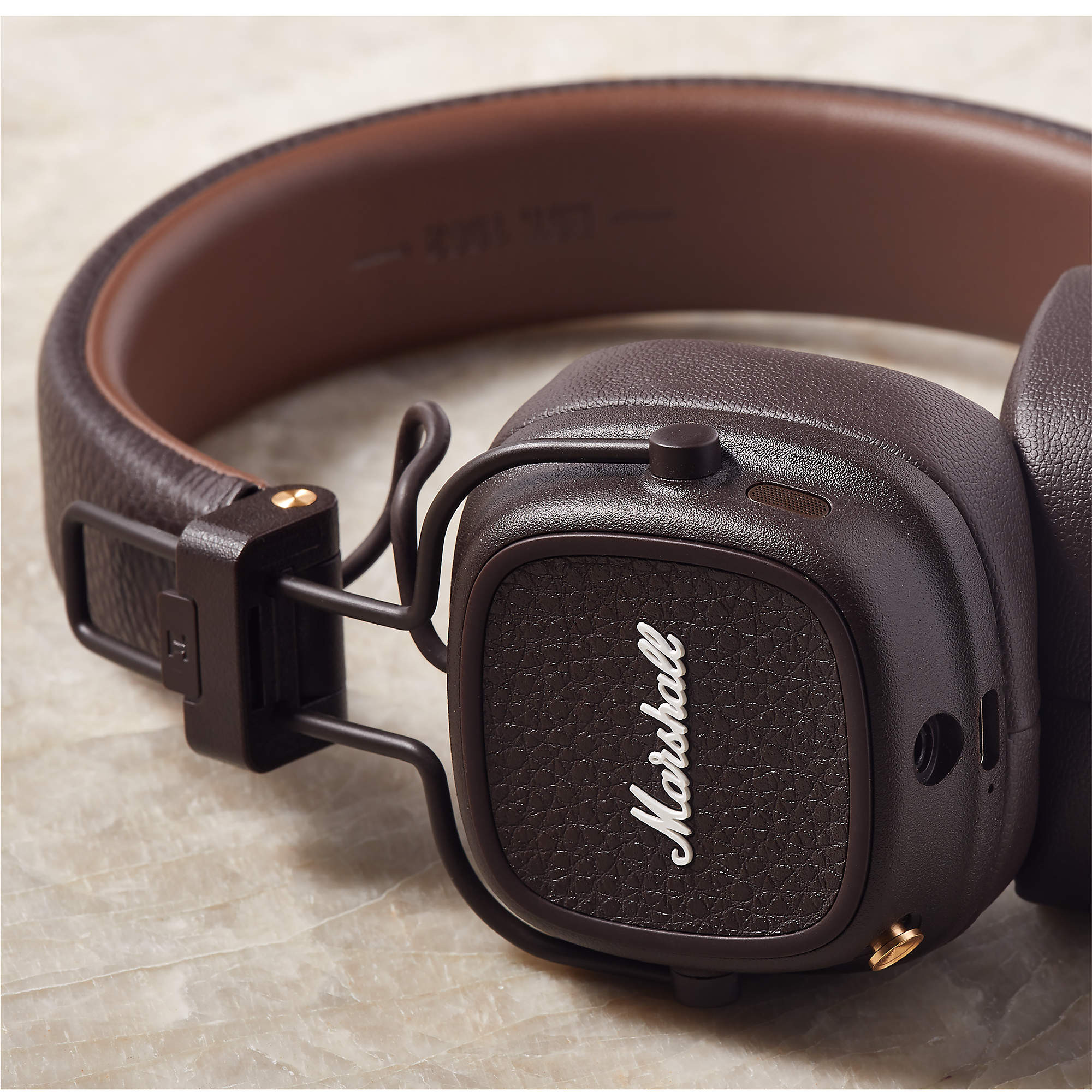Marshall Major V Brown On-Ear Bluetooth Headphones + Reviews | CB2 | CB2