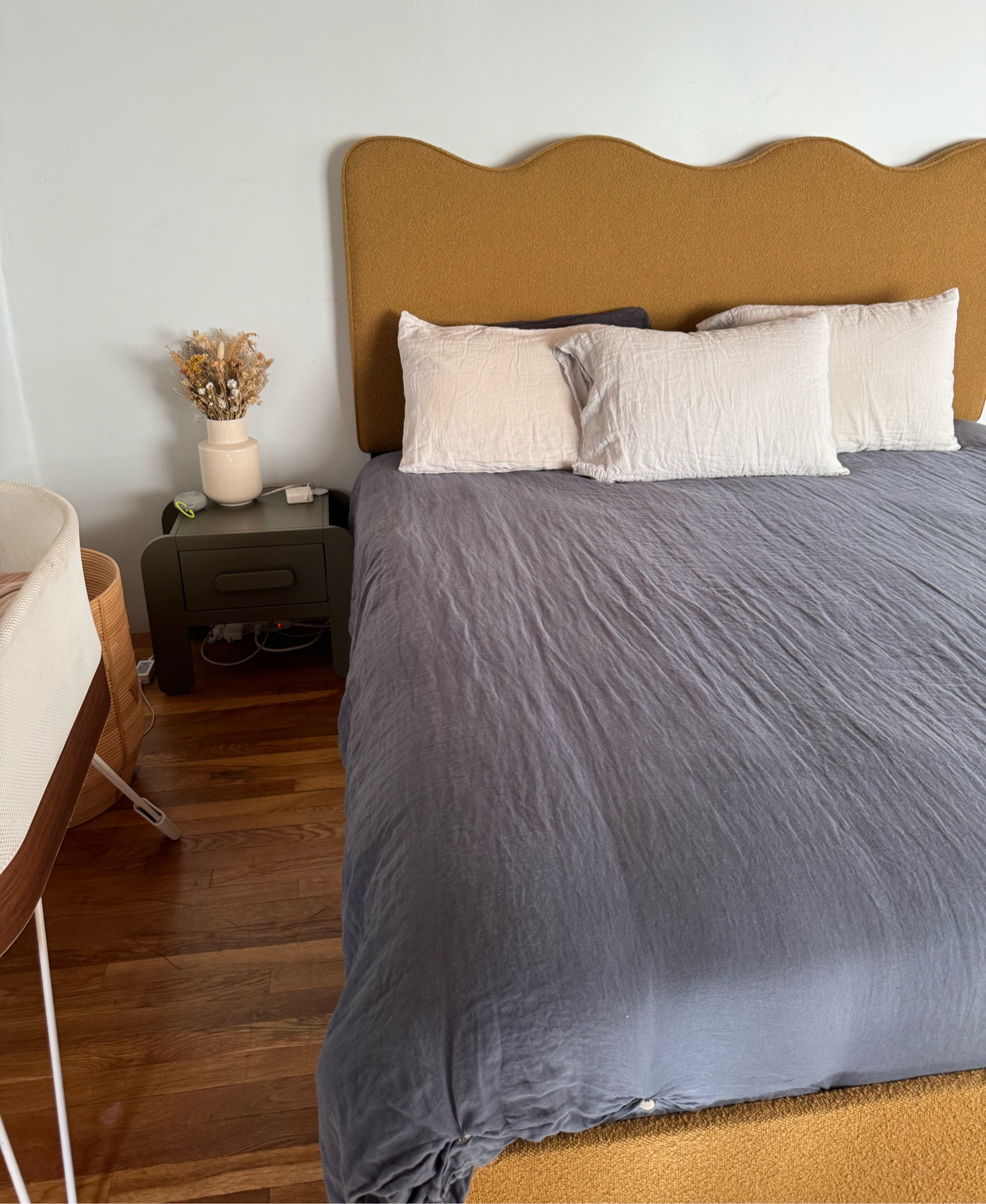 Parachute linens paired with a Lulu and Georgia frame in a master bedroom. Linens 25% off

#LTKHome #LTKSaleAlert #LTKBaby