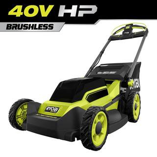 40V HP Brushless 20 in. Cordless Electric Battery Walk Behind Self-Propelled Lawn Mower (Tool Onl... | The Home Depot