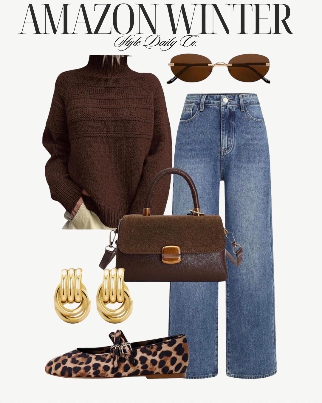 Winter outfit inspiration: affordable Amazon fashion finds including cozy sweaters, stylish jackets, chic boots, and essential cold-weather accessories. Perfect for everyday wear, brunch, or casual winter style. #AmazonFashion #WinterOOTD #CozyStyle #AffordableFashion #EverydayOutfits #WinterWardrobe #LTKStyle

#LTKU #LTKFindsUnder100 #LTKootd
