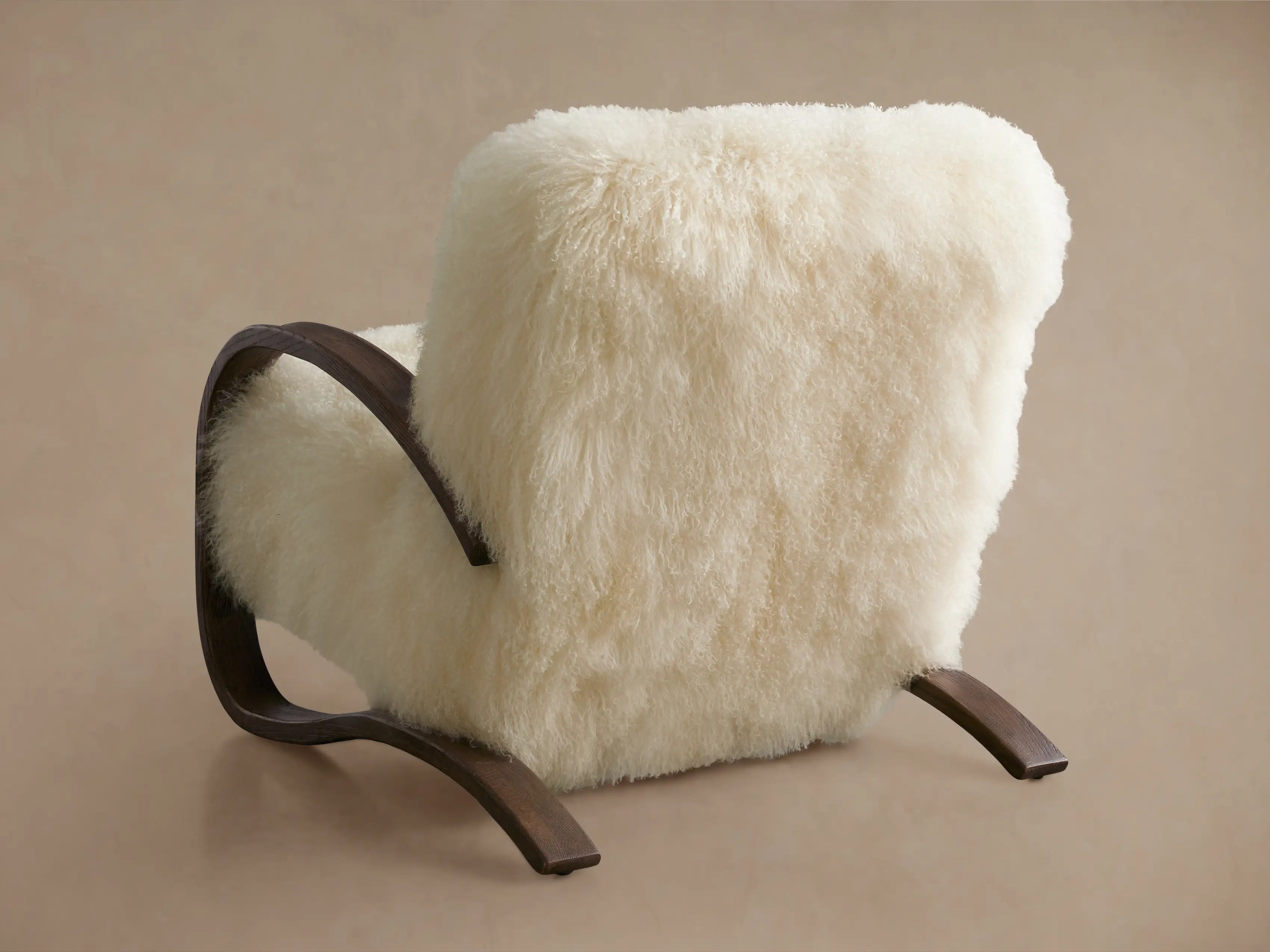 Allora Mongolian Shearling Chair | Arhaus
