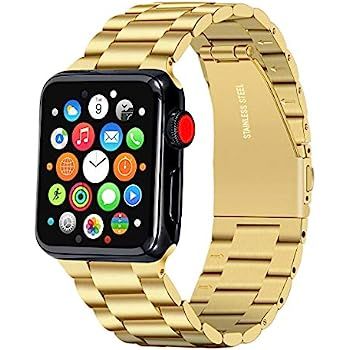 Libra Gemini Compatible for Apple Watch Band 42mm 44mm Replacement Stainless Steel Metal iWatch B... | Amazon (US)