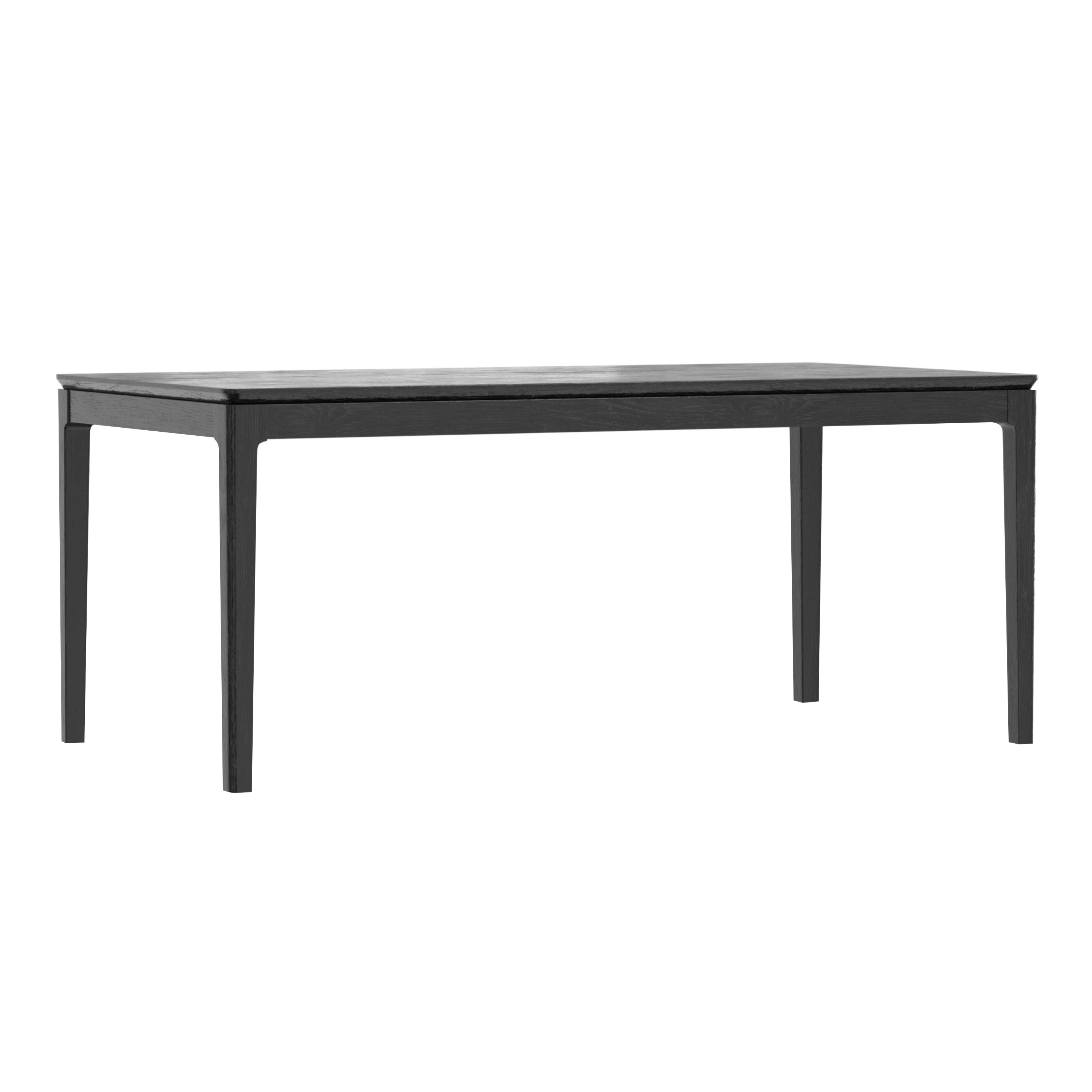 Solebay Vintage Black Wood Dining Table | World Market