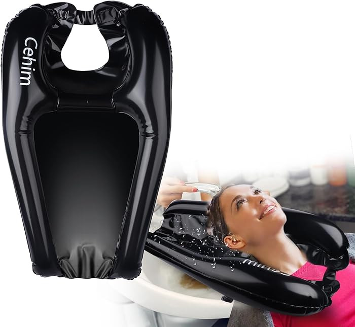 Inflatable Shampoo Basin - Portable Shampoo Bowl, Hair Washing Basin for Bedridden, Disabled,Inju... | Amazon (US)
