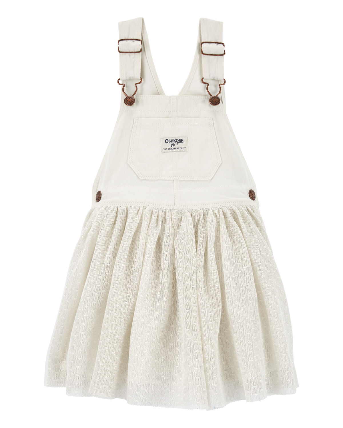 Toddler Sparkly Tulle & Denim Jumper Dress  - OshKosh | Carter's | Carter's Inc