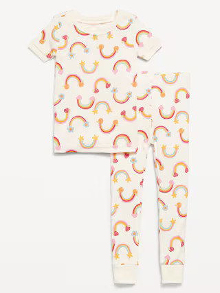 Snug-Fit Printed Pajama Set for Toddler &amp; Baby | Old Navy | Old Navy (US)
