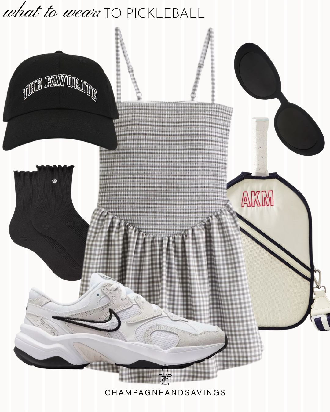 What to wear June: pickleball outfit