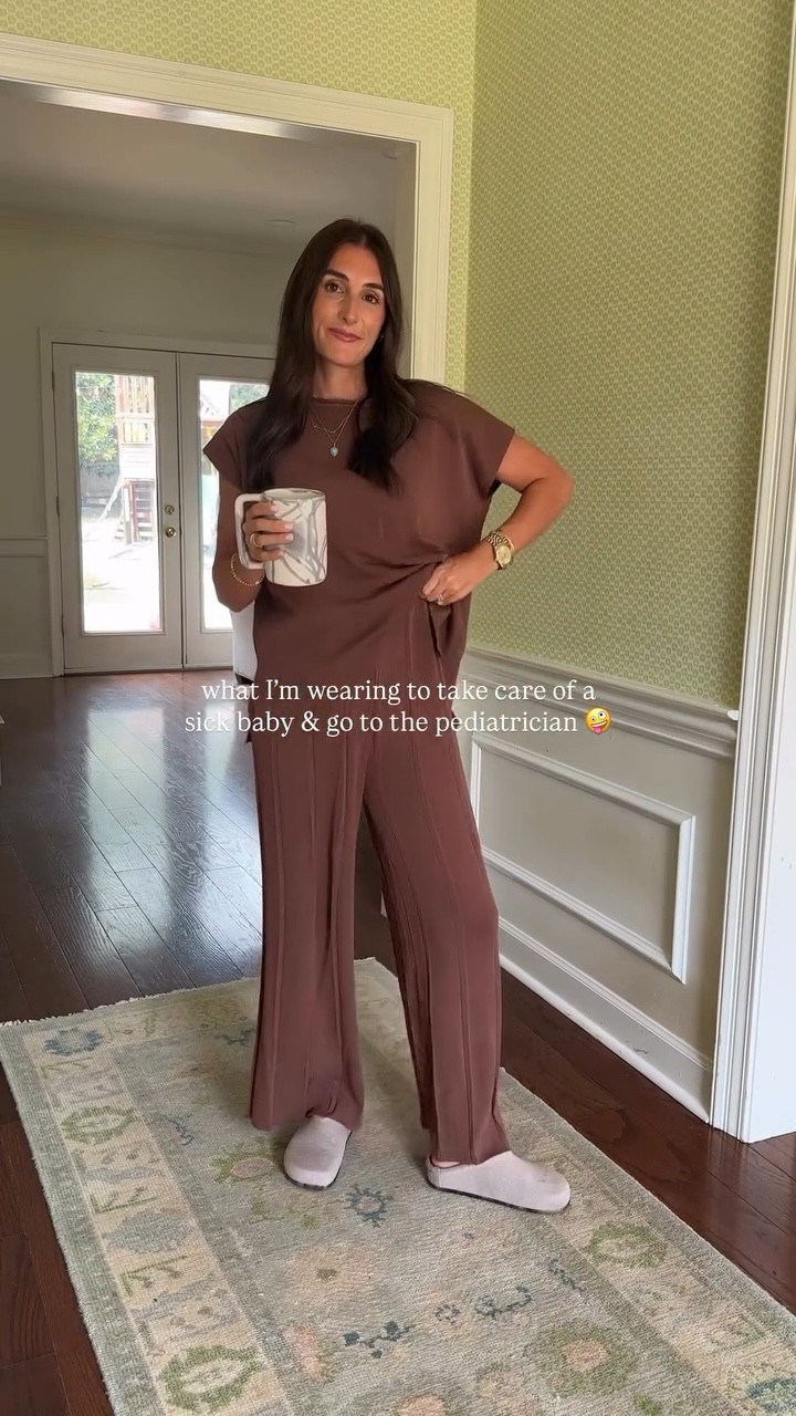 what I’m wearing to take care of a sick baby & go to the pediatrician 🤪 in an xs  

#LTKSeasonal #LTKFindsUnder50 #LTKFindsUnder100