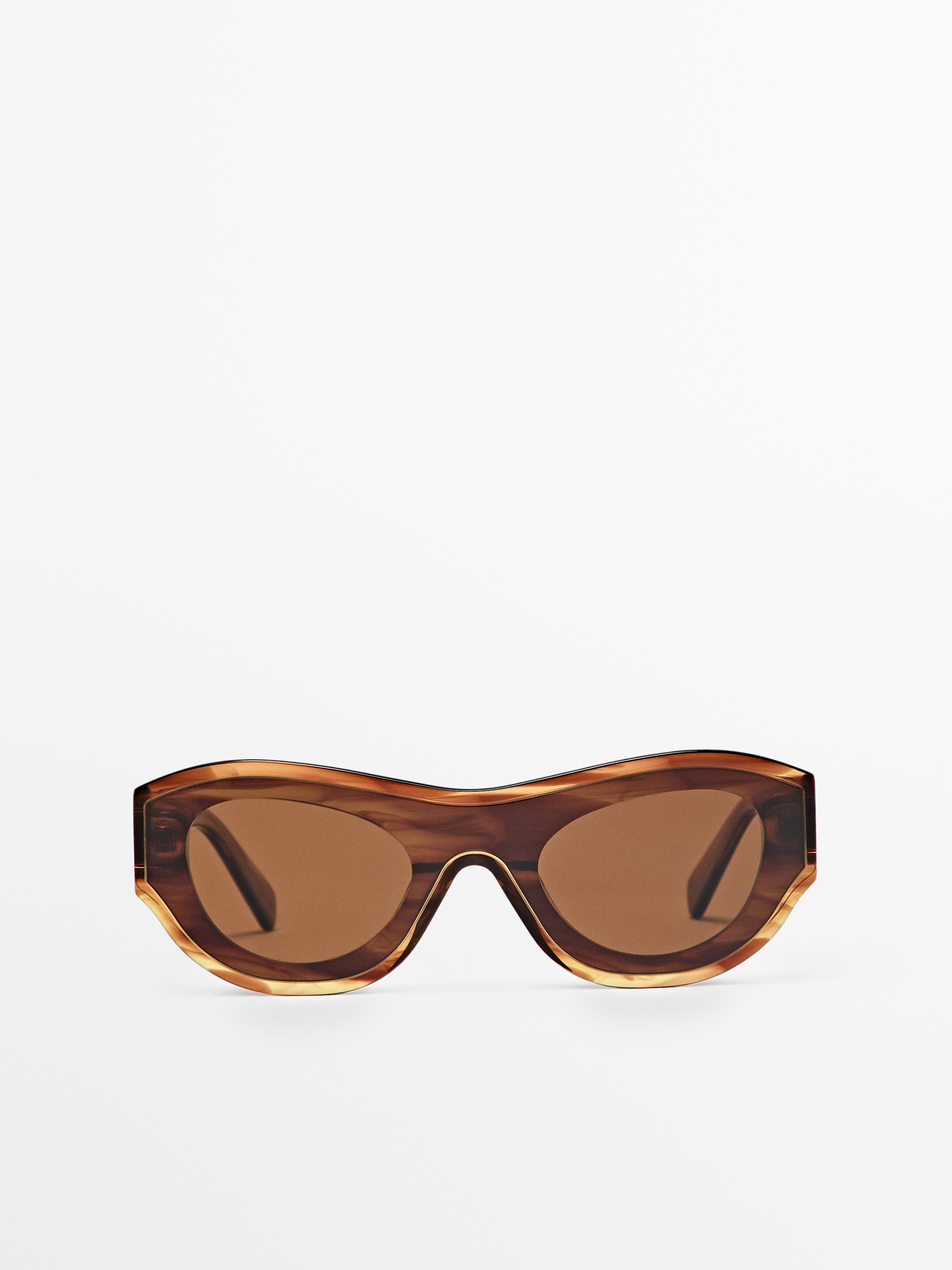 Double-effect sunglasses · Brown · Jackets | Massimo Dutti | Massimo Dutti UK
