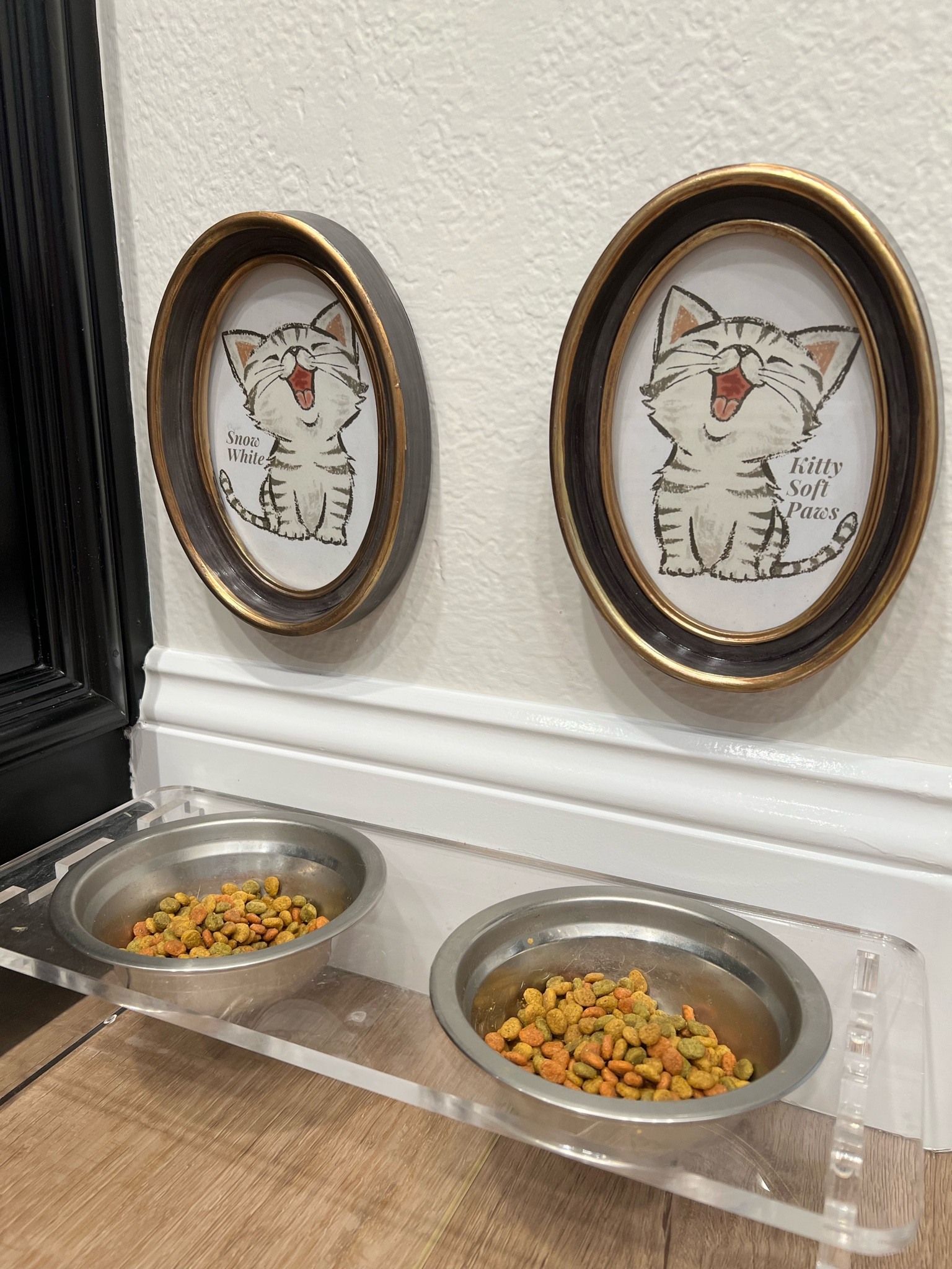Call me a crazy cat lady! Cat frames. Cat gallery wall. Acrylic cat bowl  

#LTKhome #LTKunder50 #LTKstyletip
