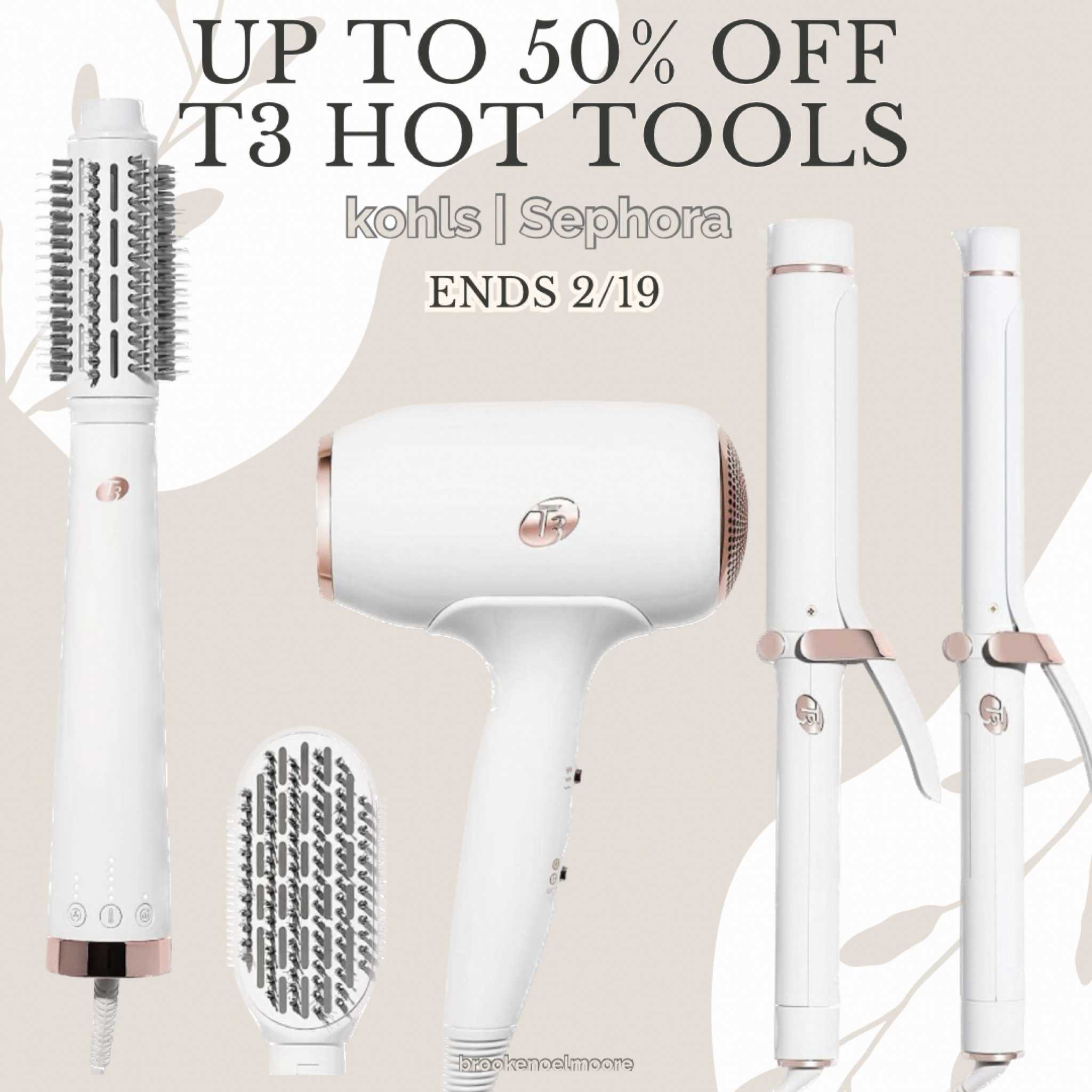 Sale alert! Up to 50% off T3 Hot Tools!!Comes in white or black! Ends on 2/19 

#LTKsalealert #LTKstyletip #LTKbeauty