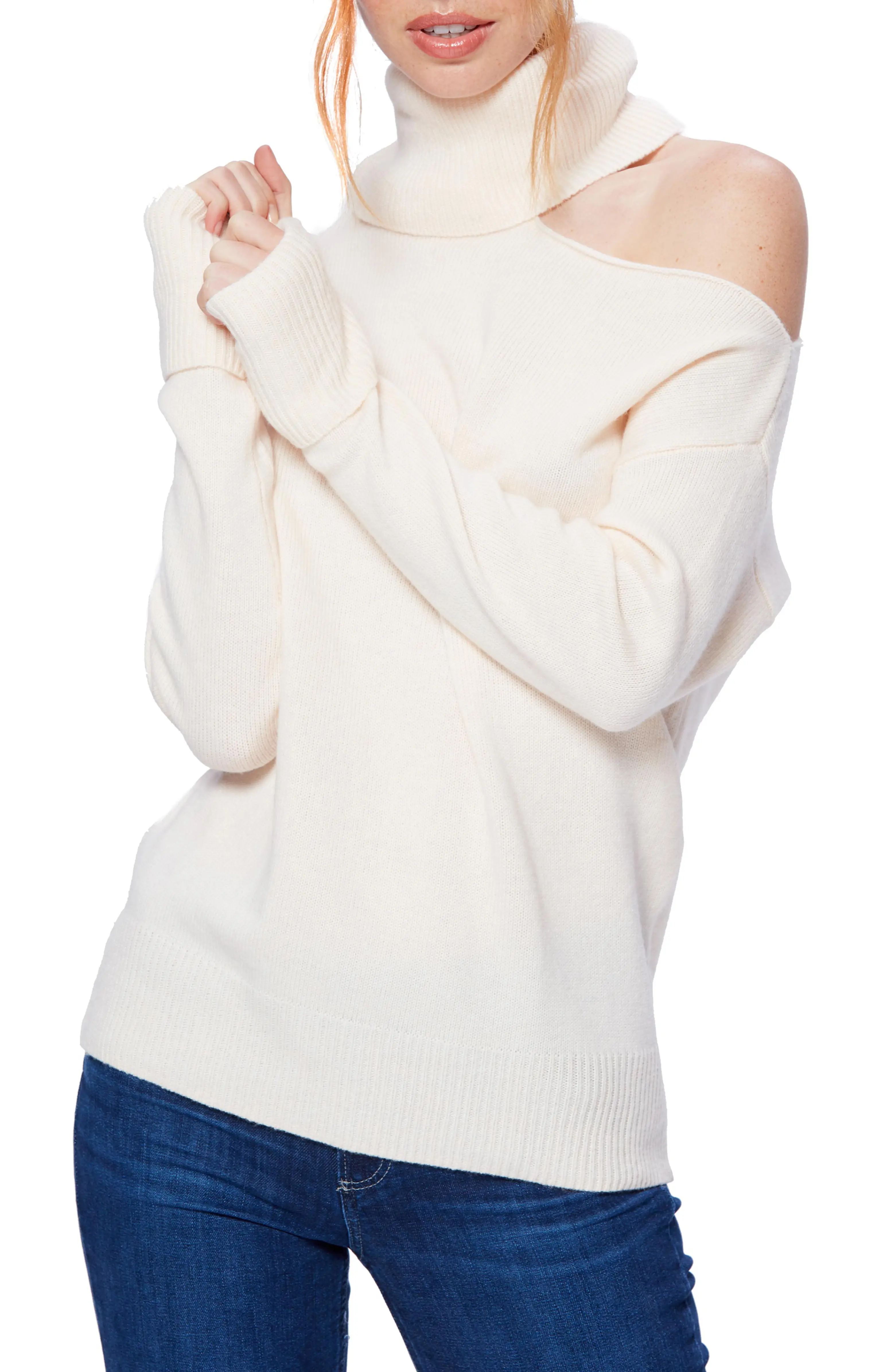 Raundi Cutout Shoulder Sweater | Nordstrom