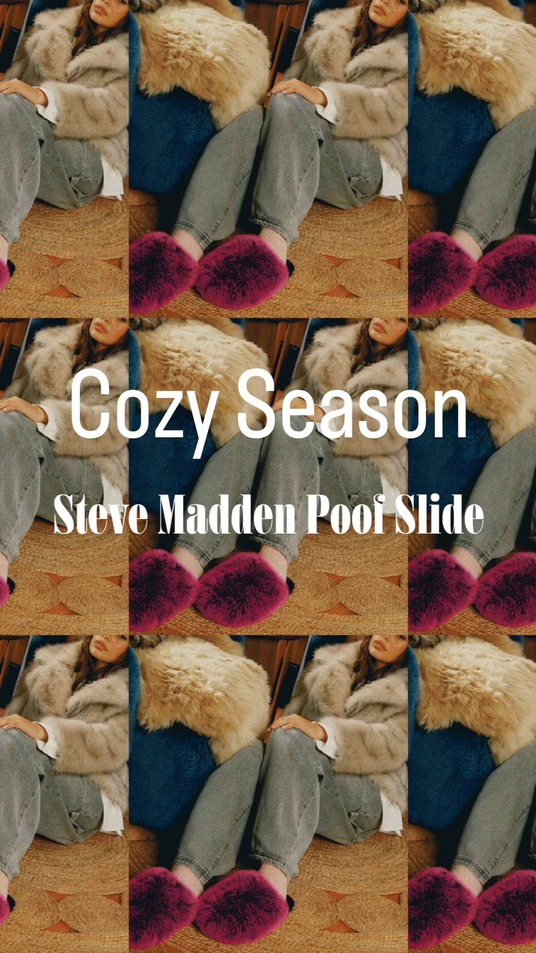 POOF! These Steve Madden faux fur slippers are CLOUDS for your feet 🐻☁️ So soft I forgot how to walk normally. Link in bio to shop


#LTKSaleAlert #LTKselfcare #LTKmomlife