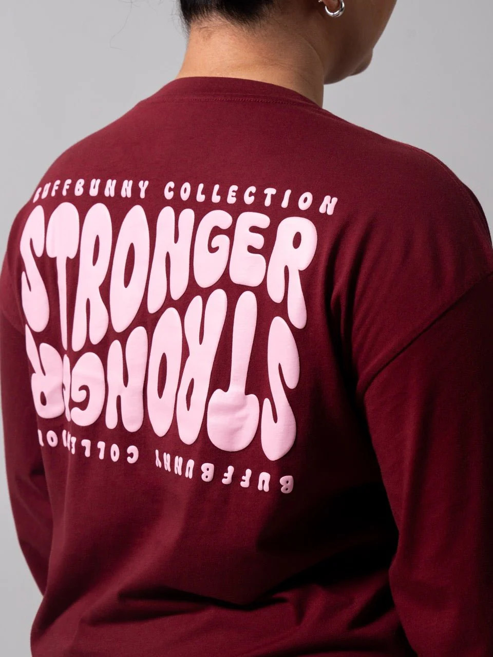 Stronger Long Sleeve Tee - Vineyard | Buffbunny Collection