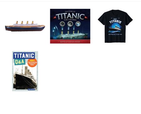 7 yr old boy Titanic birthday gift ideas
Amazon finds
Book
T shirt
6 yr old
Inflatable 
Pool float
Boat


#LTKkids #LTKfindsunder50 #LTKGiftGuide