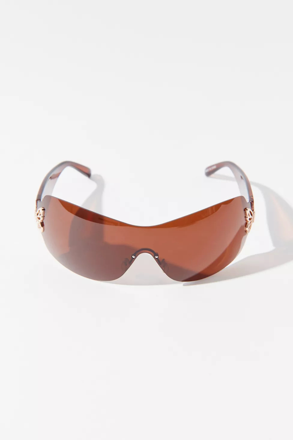 Cher Butterfly Shield Sunglasses | Urban Outfitters (US and RoW)