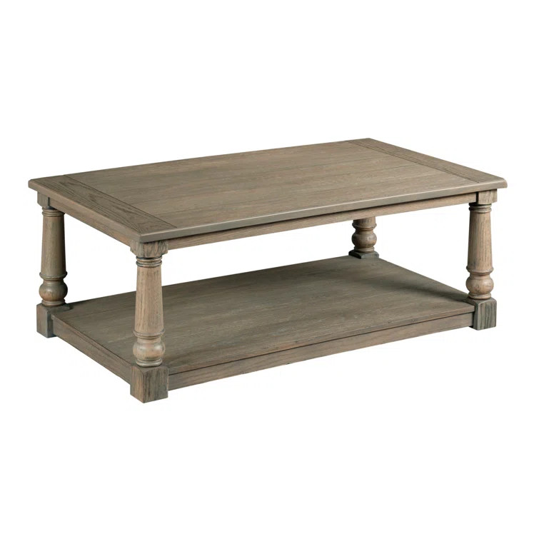 Parkston Floor Shelf Coffee Table with Storage | Wayfair North America