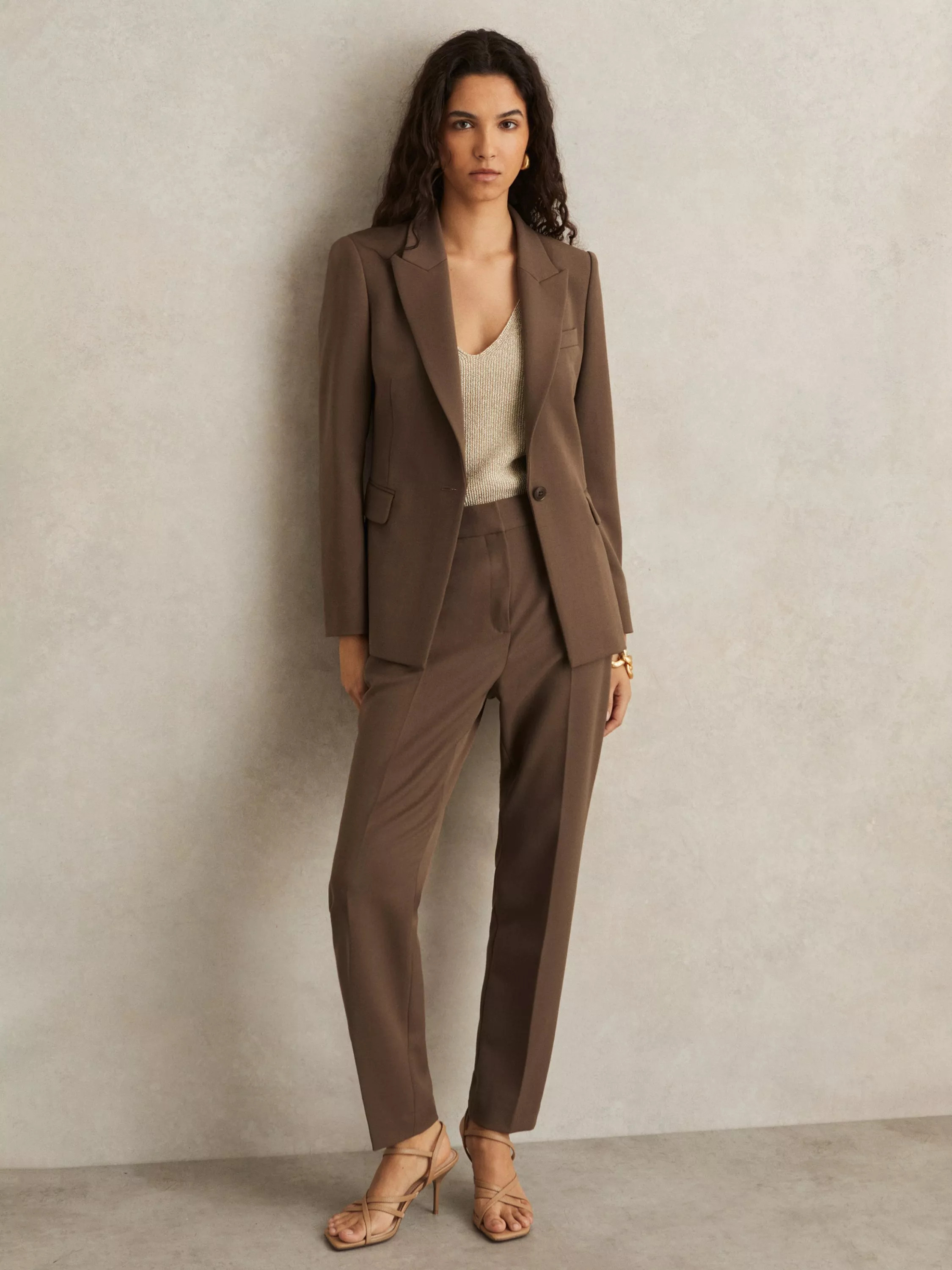 Reiss Gabi Slim Fit Tailored Trousers | John Lewis (UK)