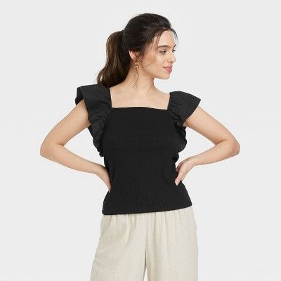 Women's Ruffle Top - A New Day™ | Target