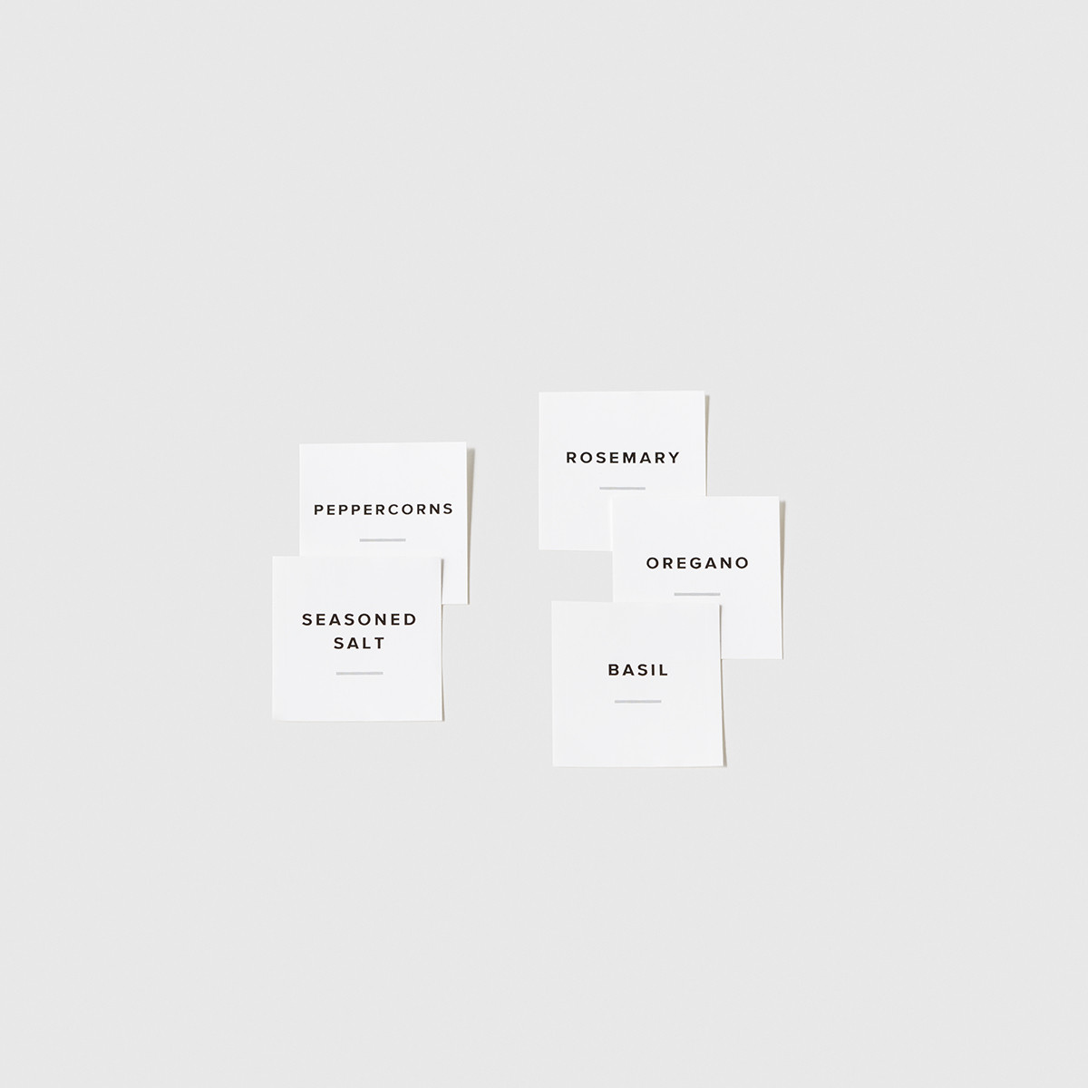 Spice Bottle Labels | The Container Store