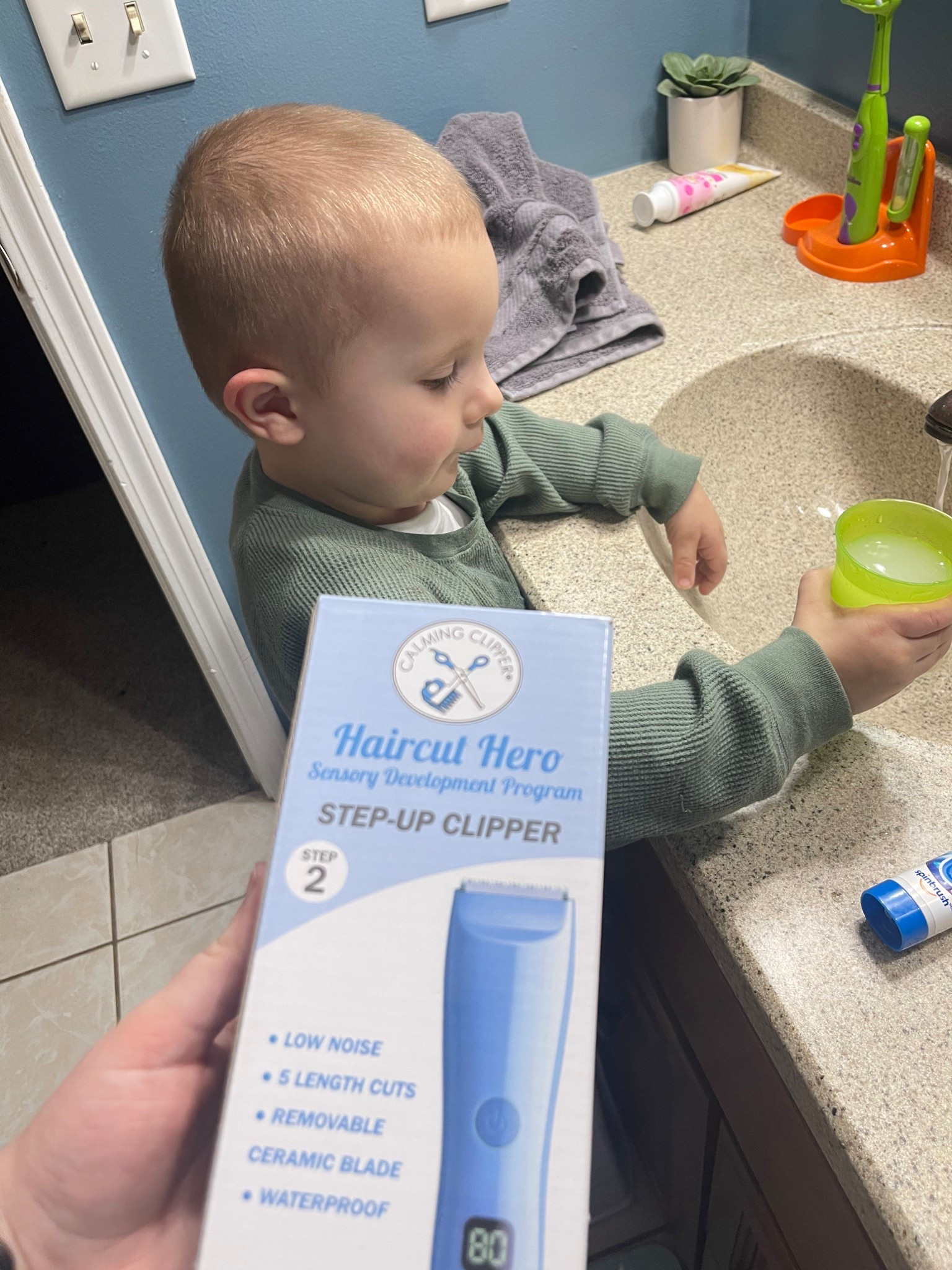 Low noise clipper for toddlers 