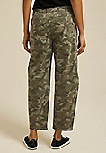 Camo Barrel Leg Weekender Pant | Maurices
