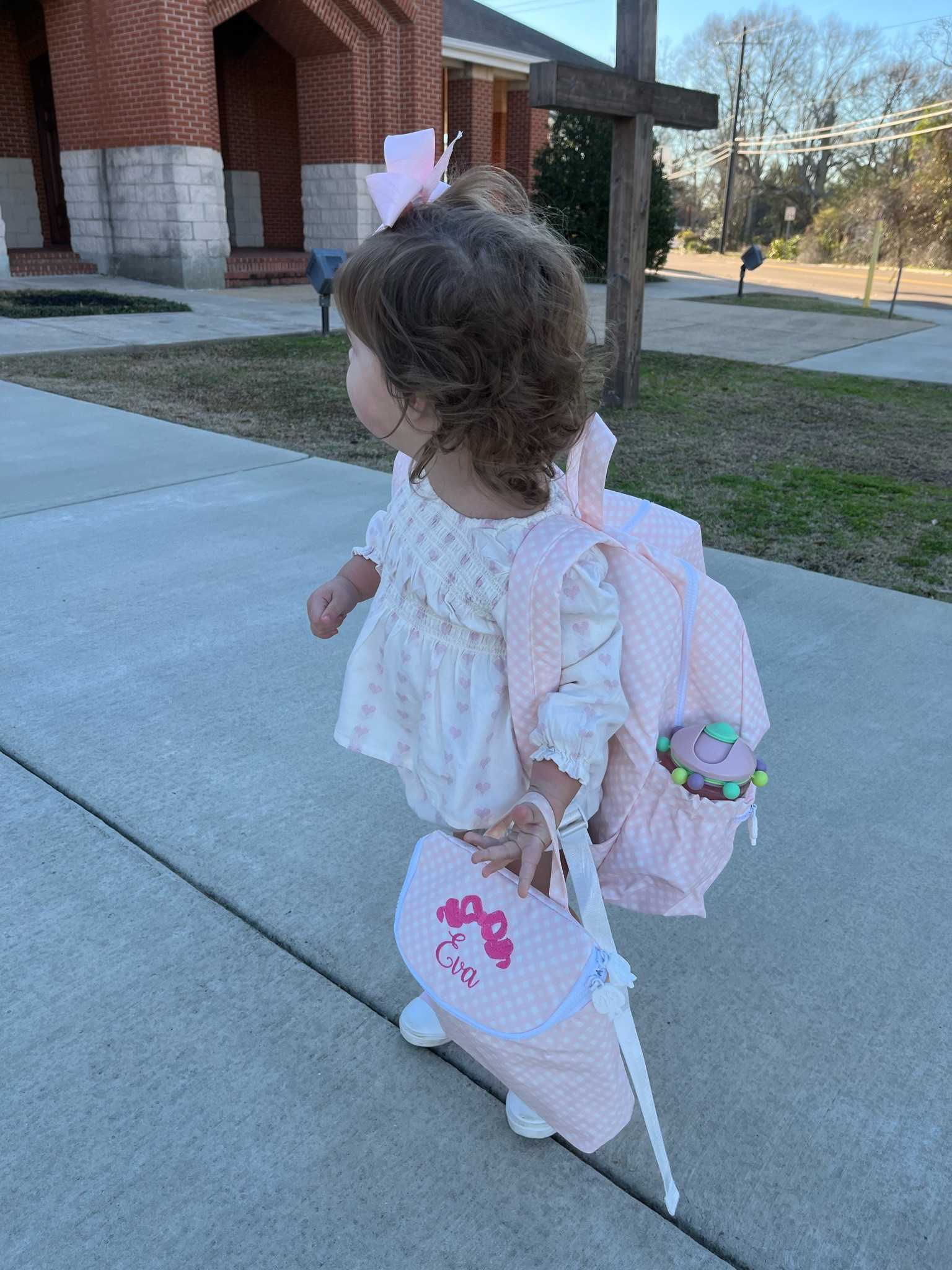 The perfect backpack and lunch box accessories for little girls & boys! The material has a waxy finish to help easily clean. 

#LTKMostLoved #LTKfindsunder50 #LTKkids