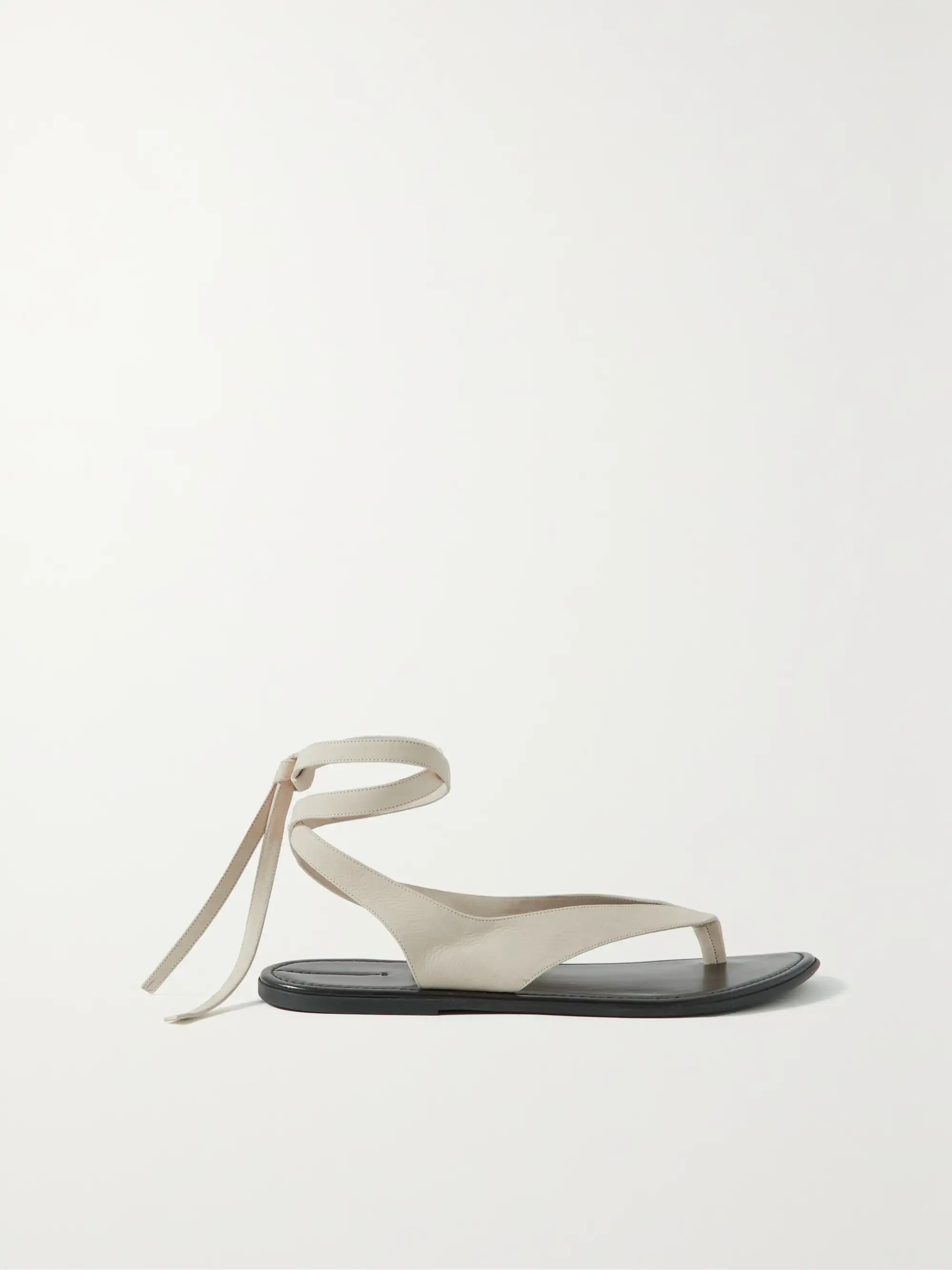 Beach lace-up nubuck sandals | NET-A-PORTER (UK & EU)