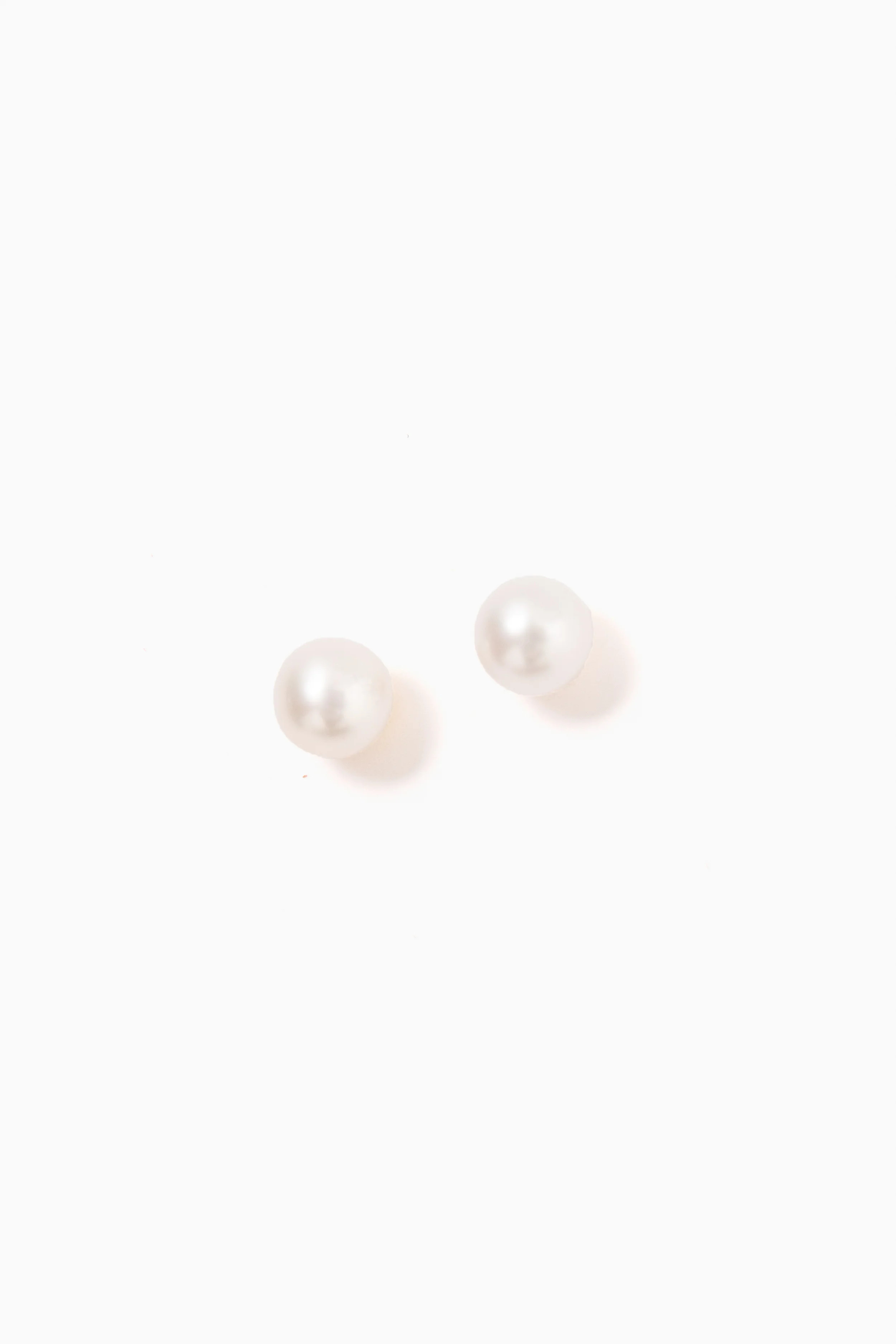 8MM Pearl Stud Earring | Tuckernuck (US)