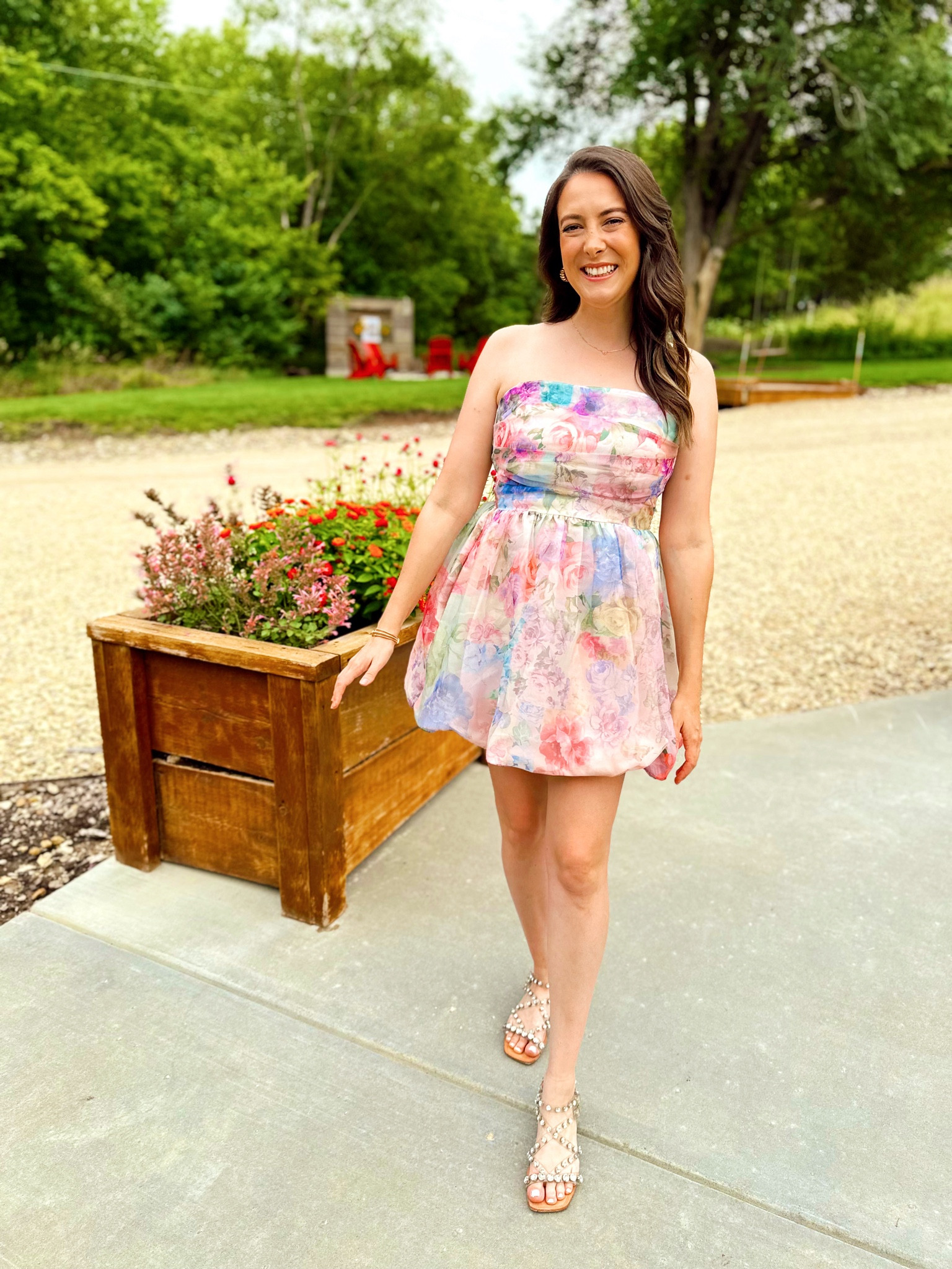 The cutest Oscar dress from Amanda Upchurch that I wore as a wedding guest this weekend! Great summer to fall transition dress! The bride asked that we wear bright colors and floral, and it was perfect! 

#LTKParties #LTKWedding #LTKStyleTip