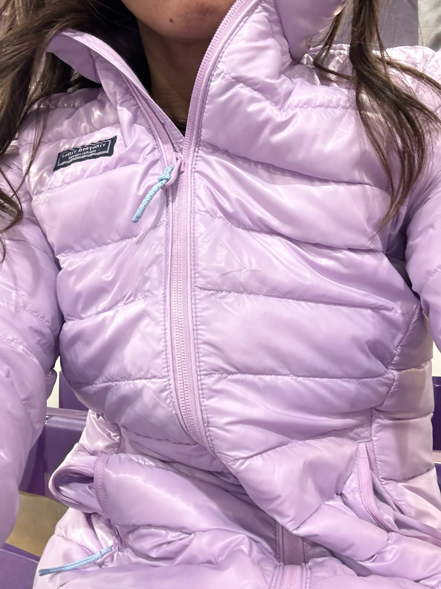 This puffer jacket is warm and light weight and under $100! 
Size down. In an xs. 
#petitefriendly #petitefashion #petite #coatsale 

#LTKFindsUnder100 #LTKSeasonal