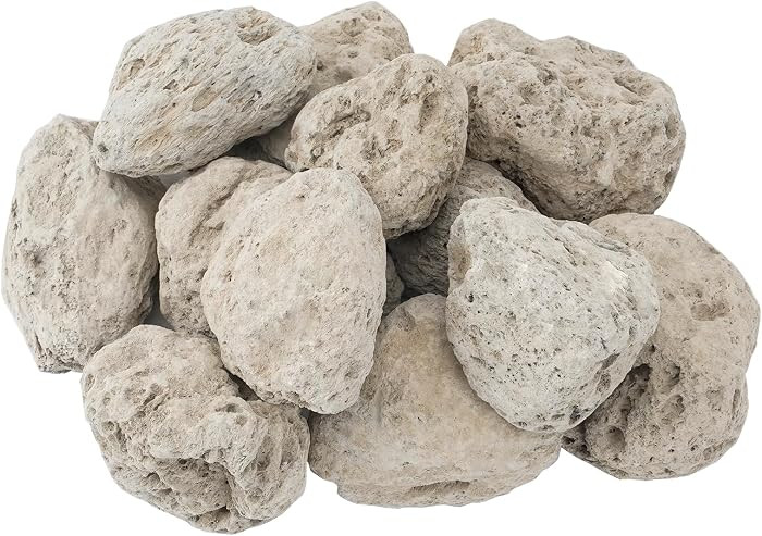 Skyflame 3"-5" Natural Volcanic Lava Rock for Fireplaces and Fire Pit | Amazon (US)