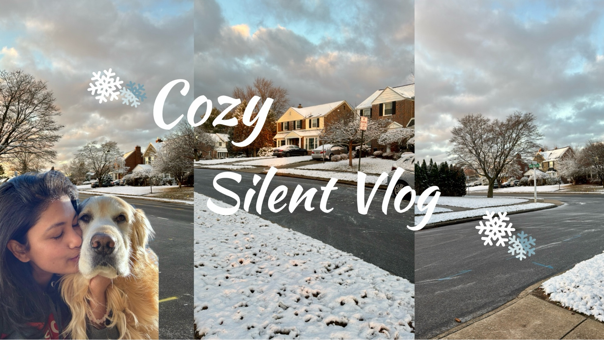 A Cozy Silent Vlog - Celebrating Winter Snow Day,Dog Mom Life  - Pam Dsouza
https://youtu.be/jXPg7o8AIz0

( please do Subscribe 🐾♥️)

#vlog #silentvlog #dogmom #youtube 

#LTKFamily #LTKHome #LTKWatchNow