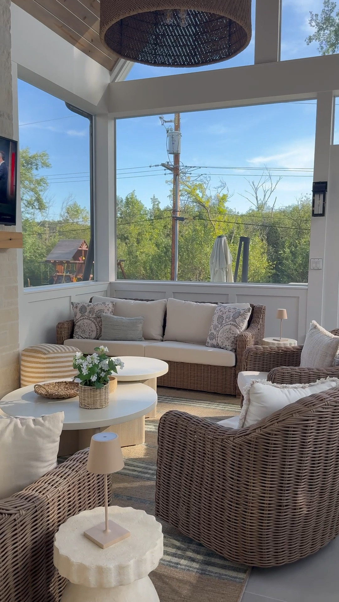 Sunday football vibes!! 🍂🏈 Sharing my kitchen table, screen porch furniture and outdoor chaises!

#LTKHome #LTKSaleAlert #LTKSeasonal