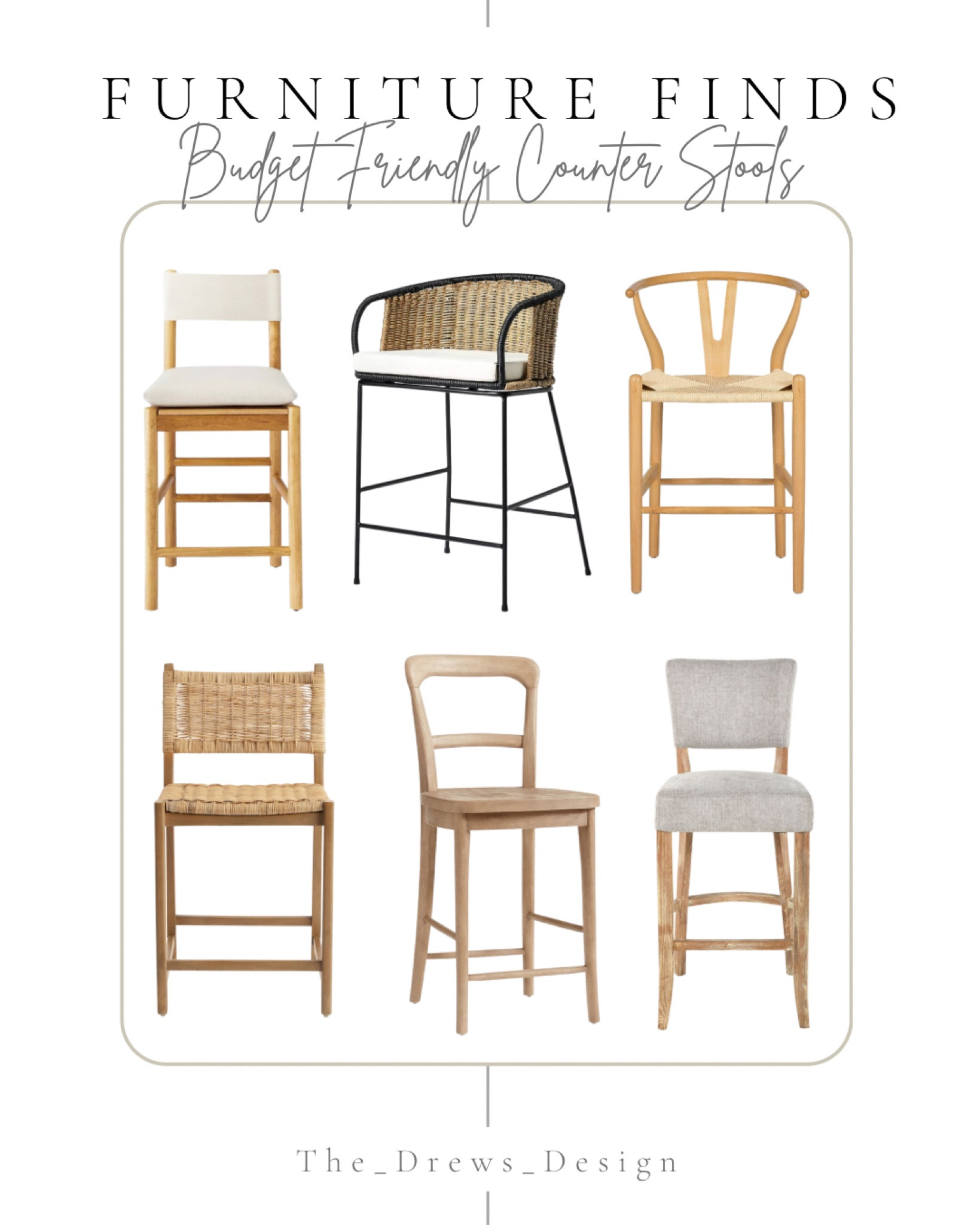 Shop my picks for affordable kitchen counter stools, island seating, Amazon home, Amazon find, Pottery Barn, World Market, Studio McGee, Target 

#LTKstyletip #LTKsalealert #LTKhome