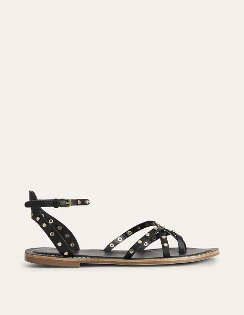 Studded Classic Flat Sandals | Boden (UK & IE)