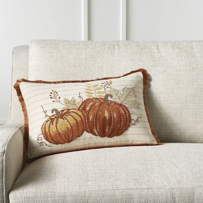 Harvest Day Decorative Pillow Cover | Frontgate | Frontgate