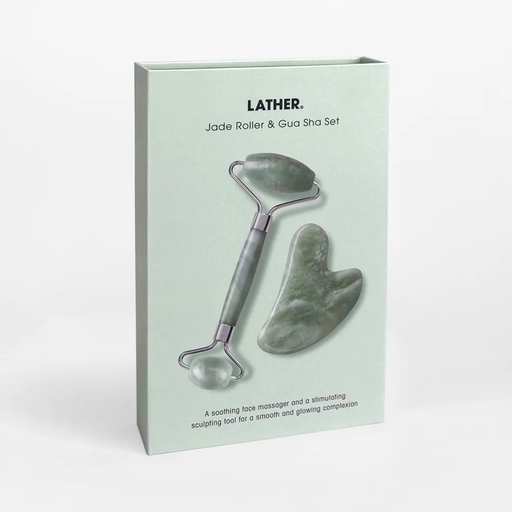 Jade Roller and Gua Sha Set | Lather