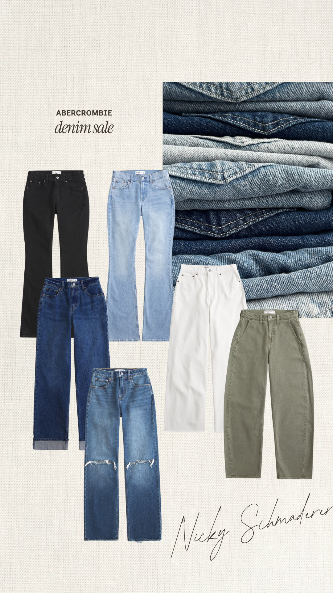 Use code DENIMAF for an extra 15% off 🩵

sale alert, denim, jeans, abercrombie, fall outfits, nicky schmaderer 

 #LTKSaleAlert