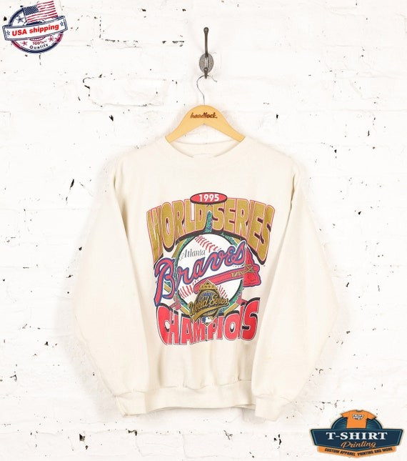 Vintage MLB Atlanta Braves World Series Champions Sweatshirt - Etsy | Etsy (US)