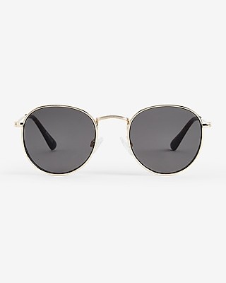 Round Frame Sunglasses | Express