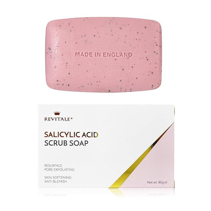 Revitale Salicylic Acid Scrub Soap, Pore Exfoliating, Softening Skin, Anti-Blemish | Amazon (US)