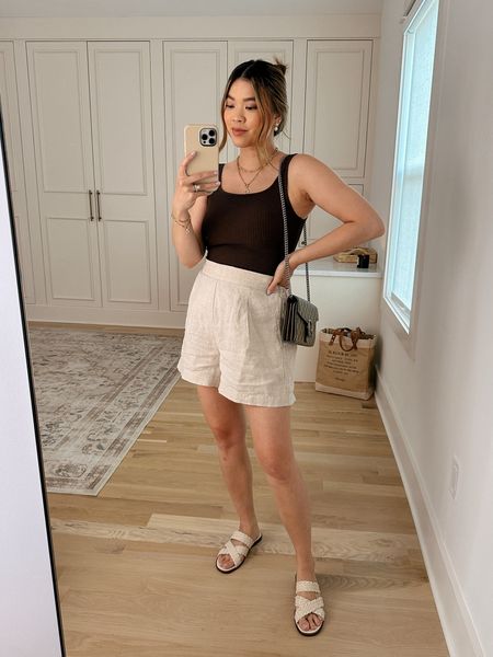 Love these linen shorts!

vacation outfits, Nashville outfit, spring outfit inspo, family photos, postpartum outfits, work outfit, resort wear, spring outfit, date night, Sunday outfit, church outfit, summer outfit, summer outfit inspo, sandals, 

#LTKTravel #LTKSeasonal #LTKStyleTip