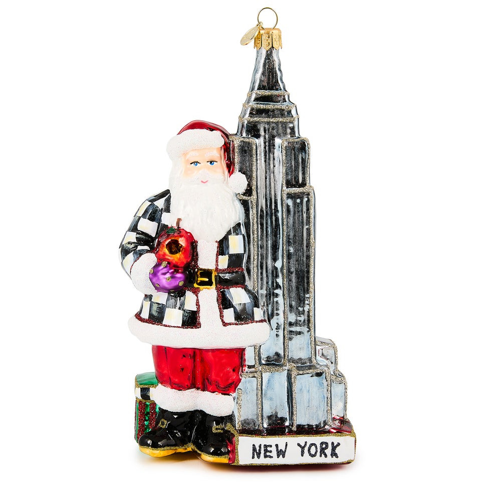 Empire State Building Glass Ornament | MacKenzie-Childs